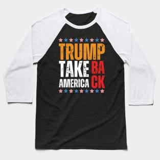 TRUMP FOR AMERICA Baseball T-Shirt